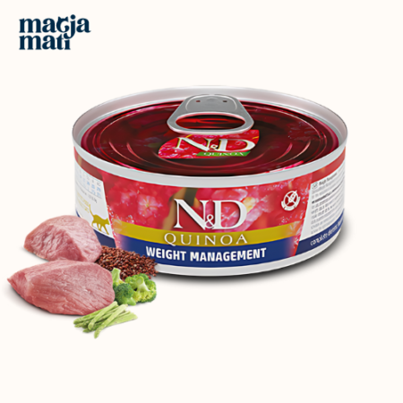 N&D CAN CAT QUINOA WEIGHT MANAGEMENT