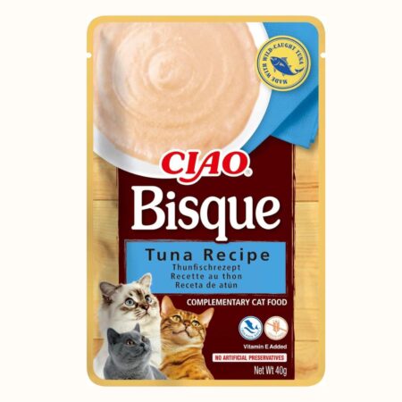 Inaba Cat Churu Bisque, kremna juha s tuno - 40 g