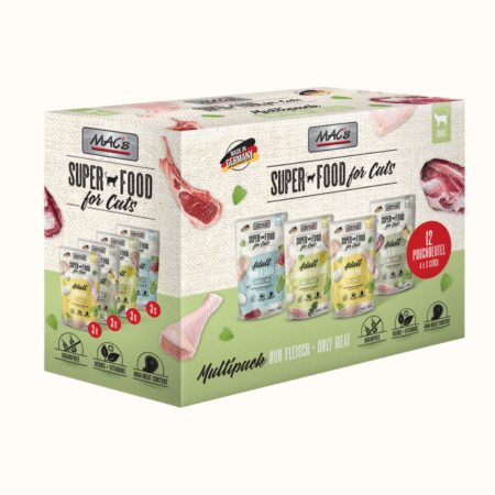 MAC's mokra hrana za odrasle mačke - Multipack z mesnimi okusi