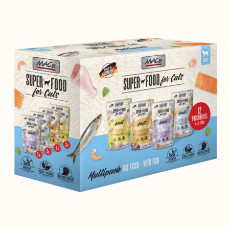MAC's mokra hrana za odrasle mačke - Multipack z morskimi okusi