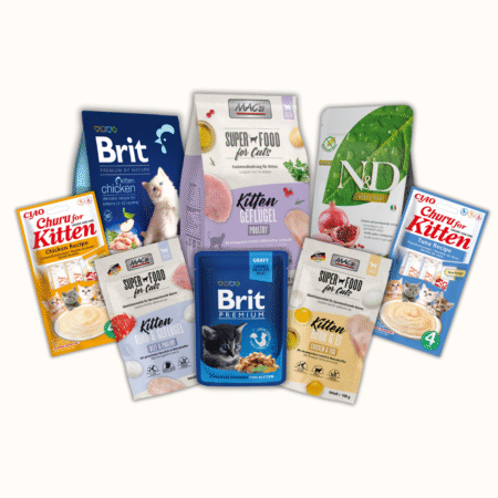 Kitten paketek za dober začetek - poskusno pakiranje