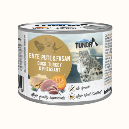 TUNDRA mokra hrana za mačke Raca & Puran in Fazan 200g