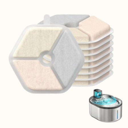 Filtri za brezžično fontano iz nerjavečega jekla - 9 kosov