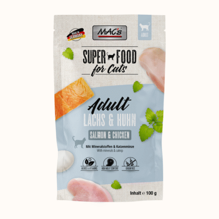 MAC's mokra hrana za odrasle mačke - Losos & Piščanec 100g