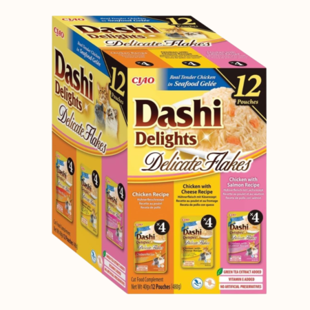 Dashi Delights delicate flakes Piščančji Multipack 12x 40g