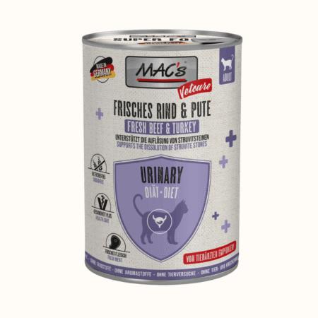 MAC's Vetcare URINARY za mačke govedina & puran