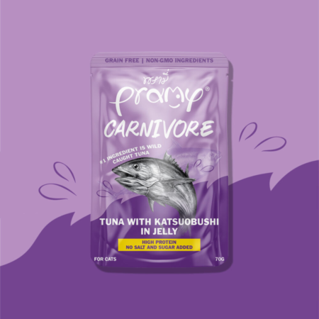 Pramy Carnivore Tuna s prelivom katsuobushia v želeju 70 g