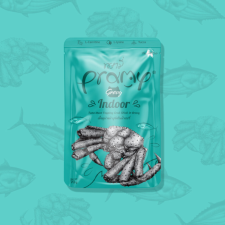 Pramy Indoor Tuna s prelivom iz rakovih palčk v omaki 70 g