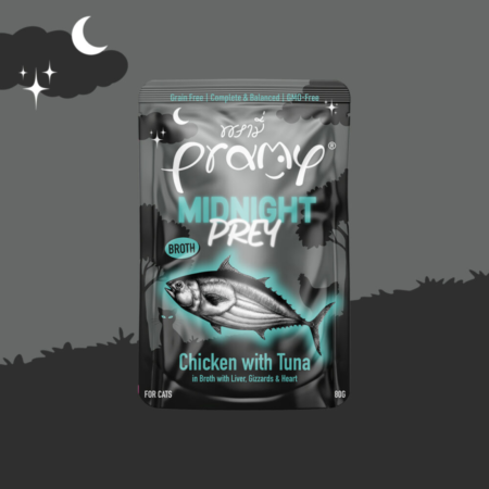 Pramy Midnight Prey Piščanec s tuno v juhi 80 g
