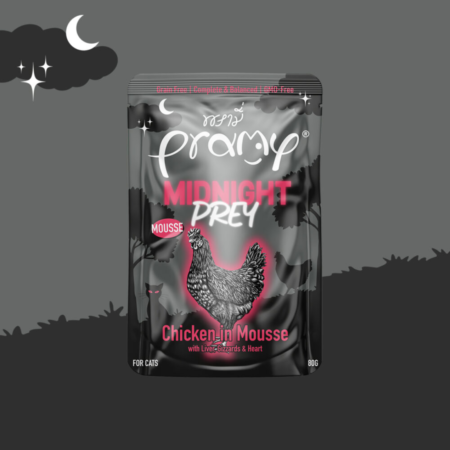 Pramy Midnight Prey Mousse Piščanec 80 g