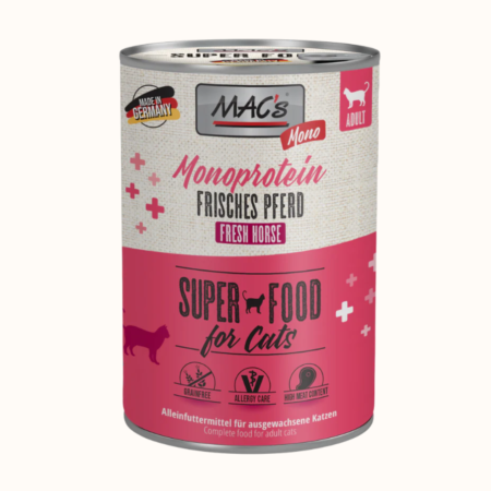 MAC's Cat Monoprotein Konj 400g Konzerva