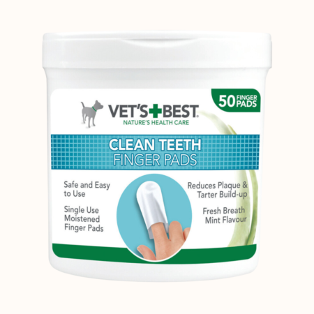Vet`s Best | Clean Teeth naprstniki 50 kos