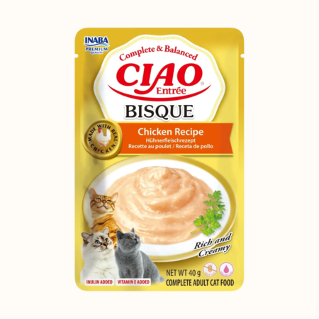 Inaba CIAO Entrée Bisque piščanec - 40g