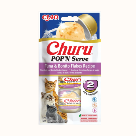 Inaba Churu POP’N SERVE tuna in bonito kosmiči