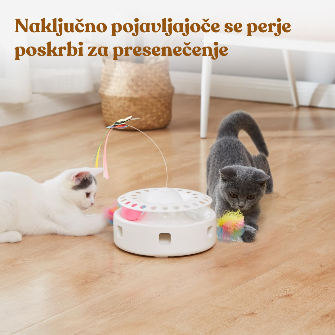 ROJECO Interaktivna igrača za mačke 3 v 1 (4) ROJECO Interaktivna igrača za mačke 3 v 1