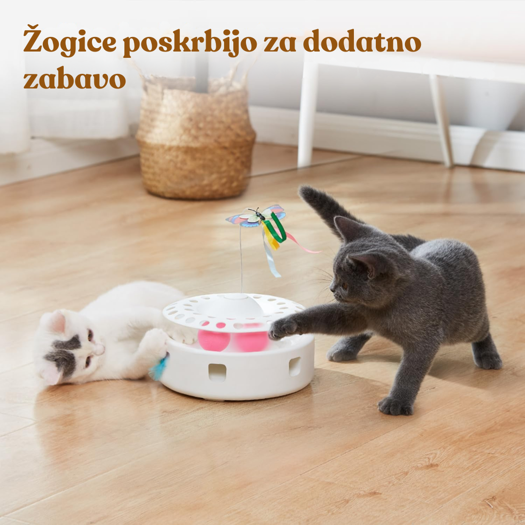 ROJECO Interaktivna igrača za mačke 3 v 1 (5) ROJECO Interaktivna igrača za mačke 3 v 1