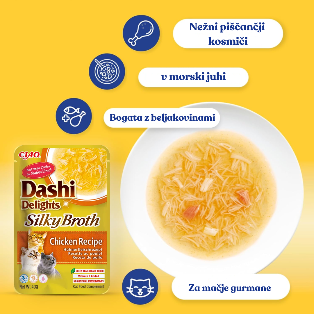 Inaba Dashi Delights Silky Broth piščanec Inaba Dashi Delights Silky Broth piščanec