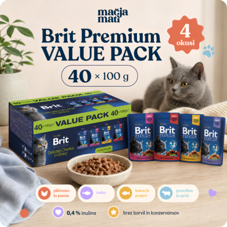 Brit Premium mokra hrana za mačke, value pack