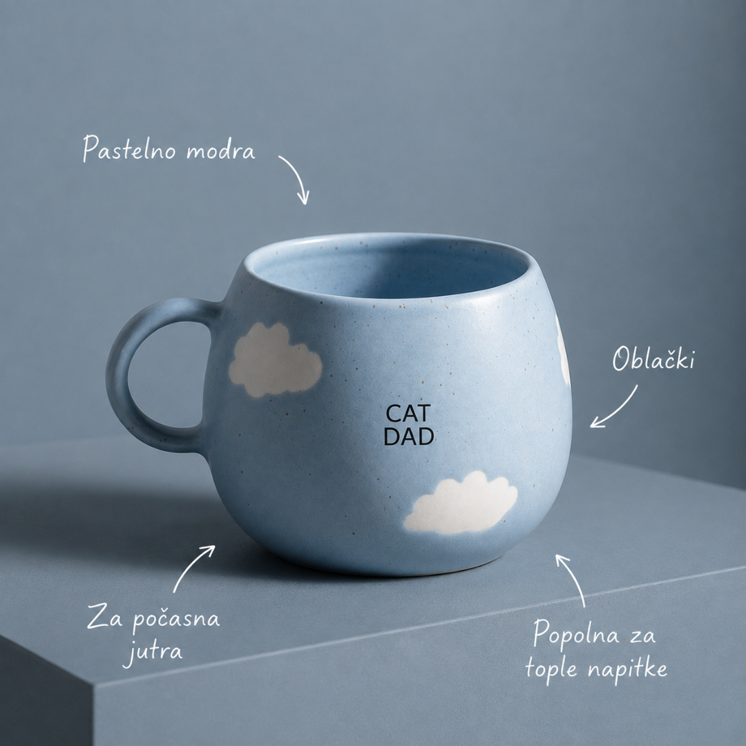 Šalčka Cat Dad oblaček Šalčka Cat Dad oblaček